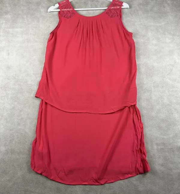Rochie dreaptă Promod EU 40 | Fuchsia, Midi - Image 5