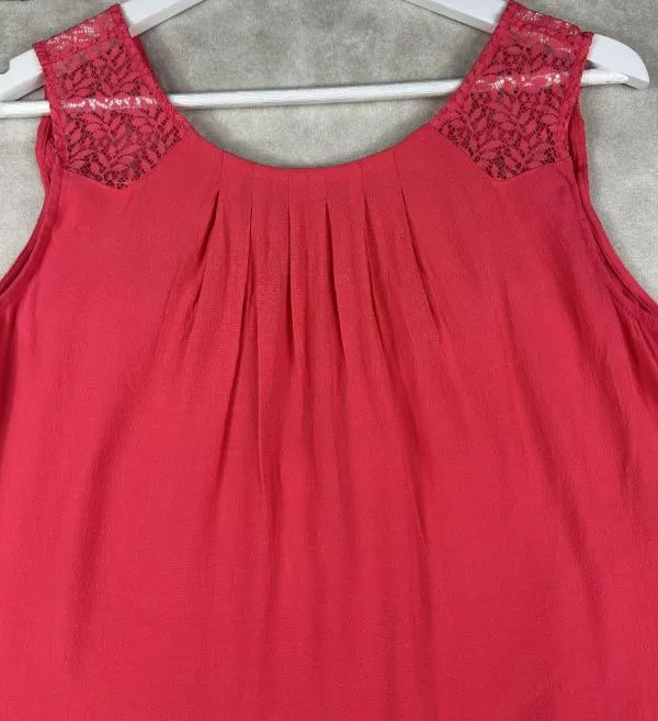Rochie dreaptă Promod EU 40 | Fuchsia, Midi - Image 6