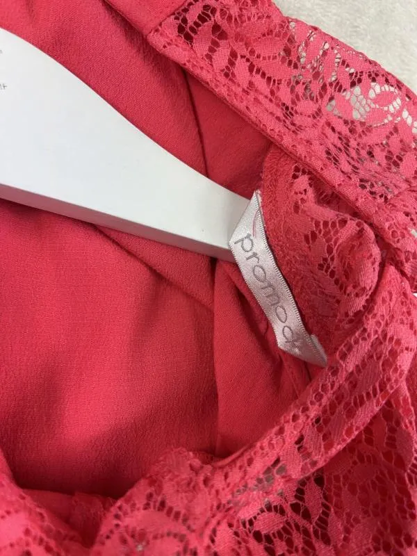 Rochie dreaptă Promod EU 40 | Fuchsia, Midi - Image 8