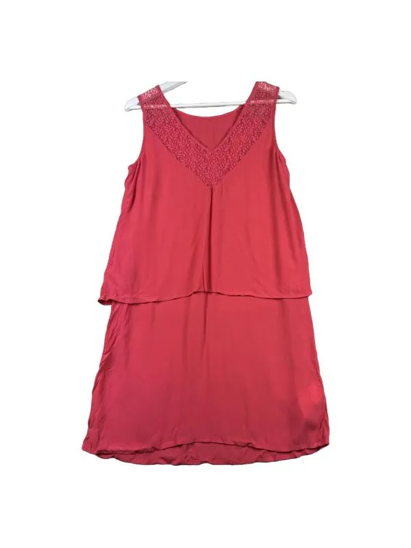 Rochie dreaptă Promod EU 40 | Fuchsia, Midi