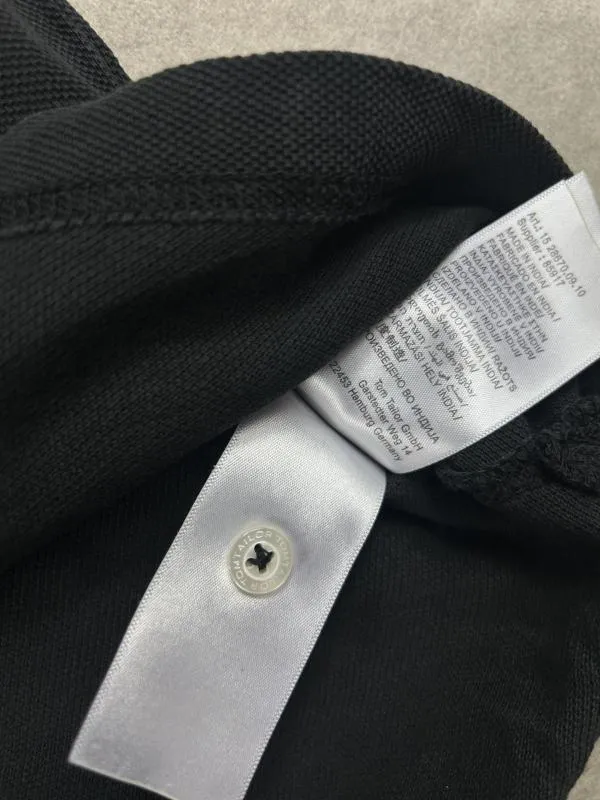 Tricou polo Tom Tailor EU 40 | Negru - Image 6