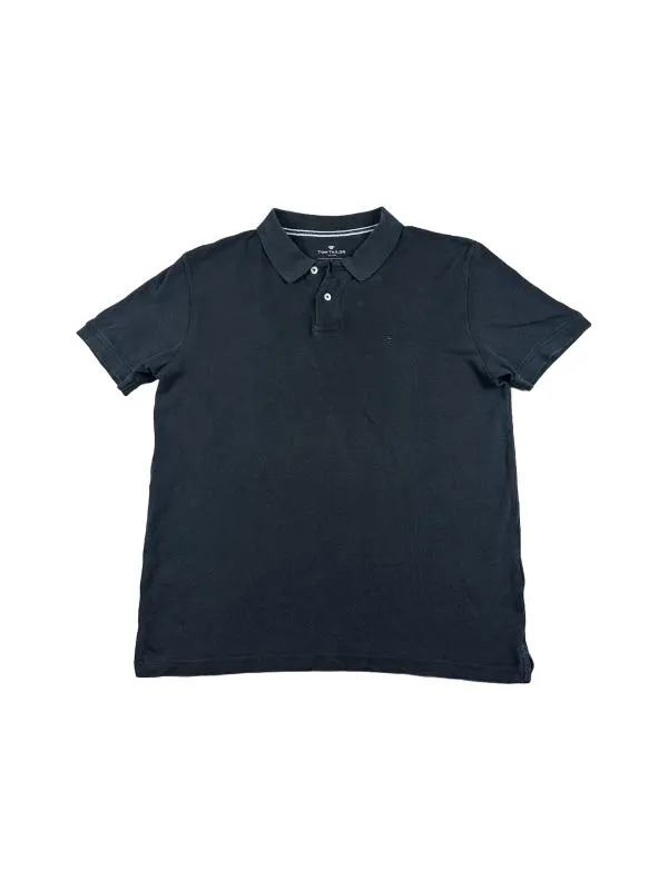 Tricou polo Tom Tailor EU 40 | Negru