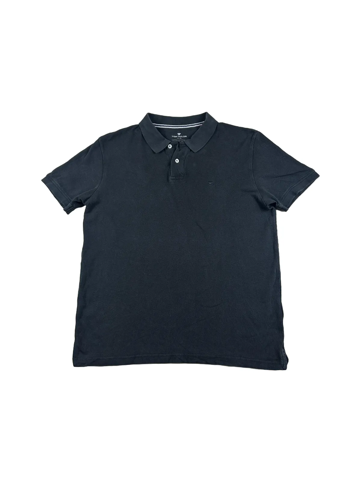 Tricou polo Tom Tailor EU 40 | Negru