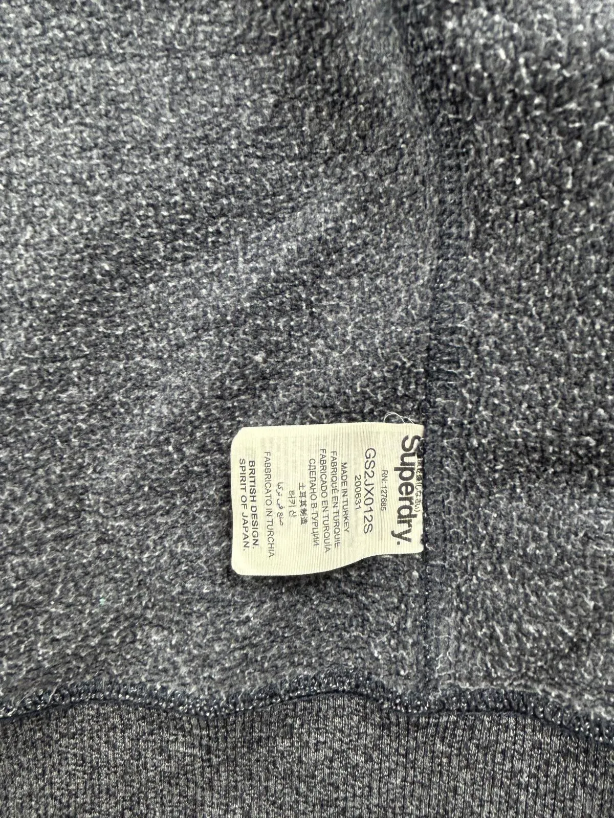 Hanorac sport Superdry EU 34 | Gri - Image 5