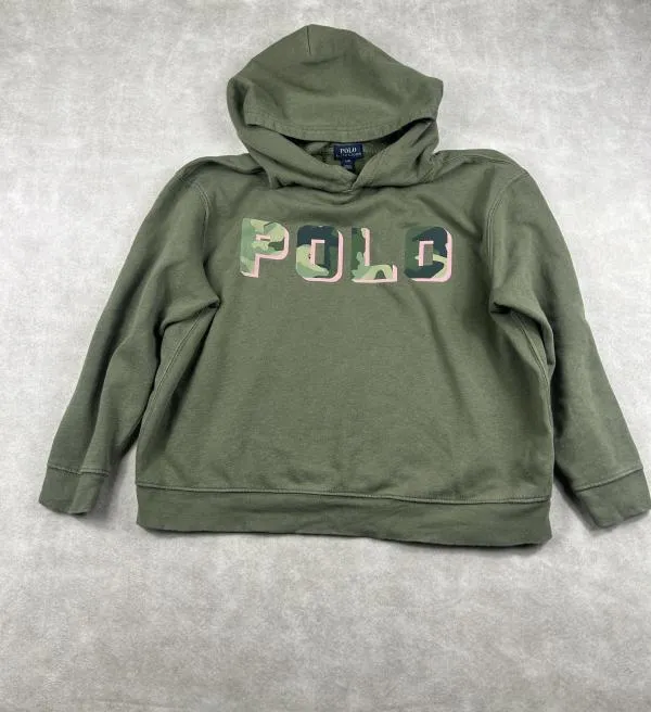 Hanorac Polo Ralph Lauren XL | Khaki, Normal, Mânecă lungă, Logo - Image 11