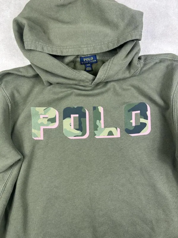 Hanorac Polo Ralph Lauren XL | Khaki, Normal, Mânecă lungă, Logo - Image 2