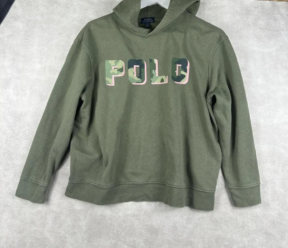 Hanorac Polo Ralph Lauren XL | Khaki, Normal, Mânecă lungă, Logo - Image 3
