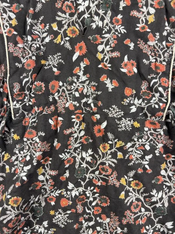 Bluză Vero Moda S | Caramel, Normal, Mânecă lungă, Floral & Tropical - Image 3