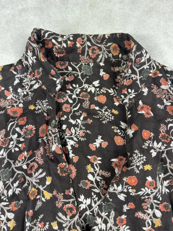 Bluză Vero Moda S | Caramel, Normal, Mânecă lungă, Floral & Tropical - Image 4