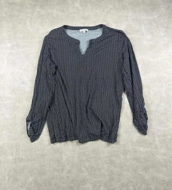 Cămașă Tom Tailor M | Negru, Normal, Mânecă lungă - Image 2
