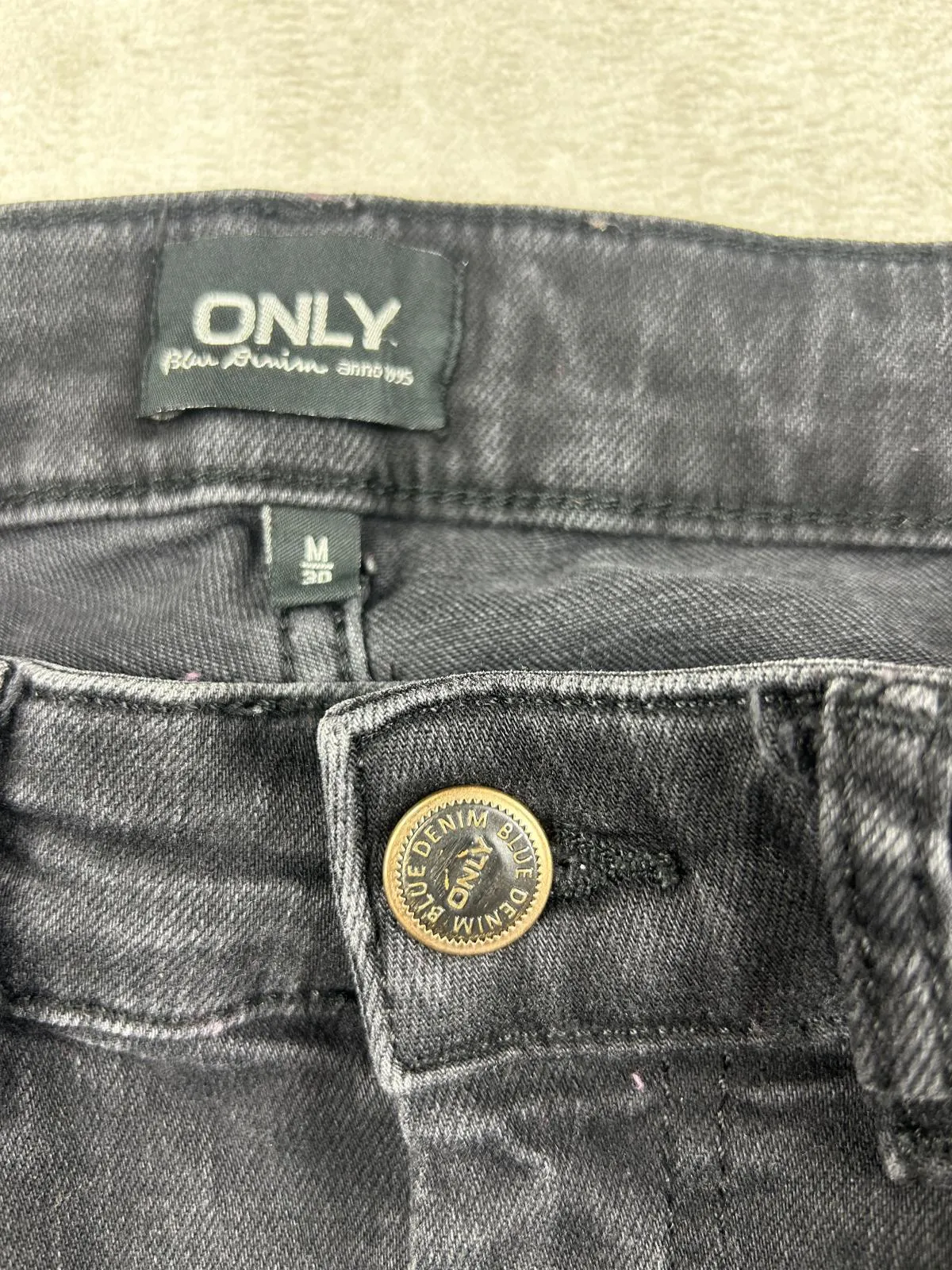 Blugi Only M | Negru, Lungi, Talie medie, Skinny fit - Image 6