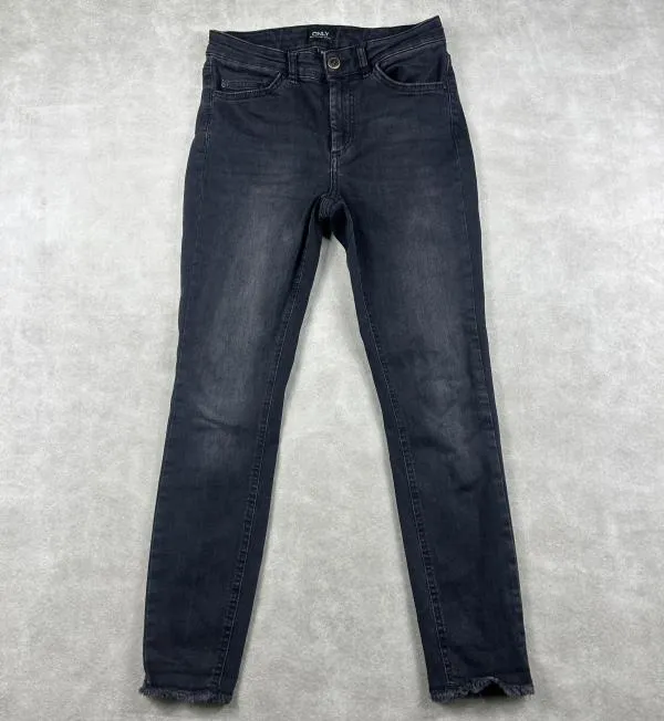 Blugi Only M | Negru, Lungi, Talie medie, Skinny fit - Image 8