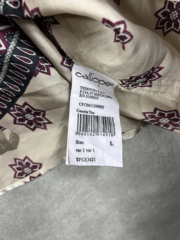 Maiou Calliope M | Bej, Normal, Bretele subțiri, Oriental & Paisley - Image 7