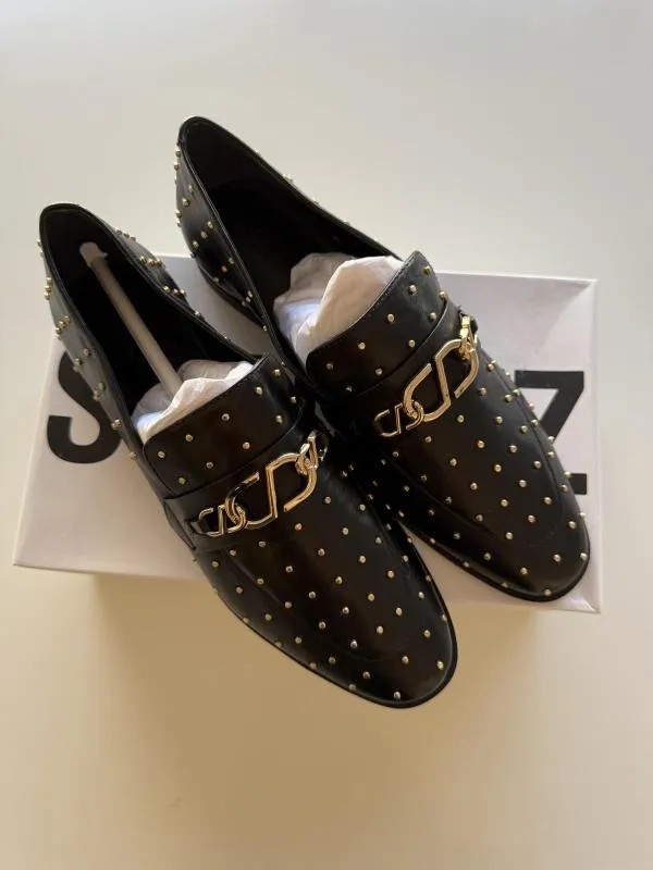 Mocasini Schutz EU 38 | Negru, Piele naturală - Image 2