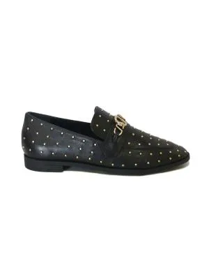 Mocasini Schutz EU 38 | Negru, Piele naturală