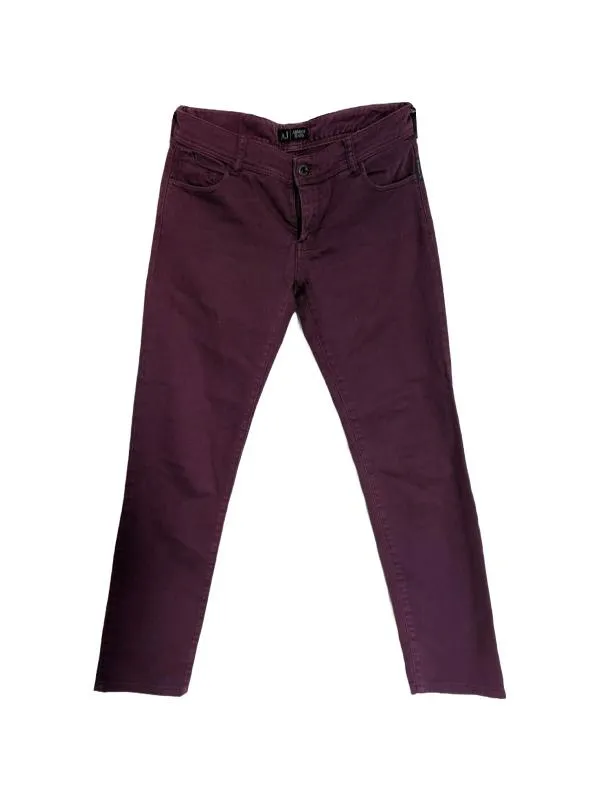 Pantaloni Armani Jeans S-M | Mov, Lungi, Talie medie, Skinny fit, Denim