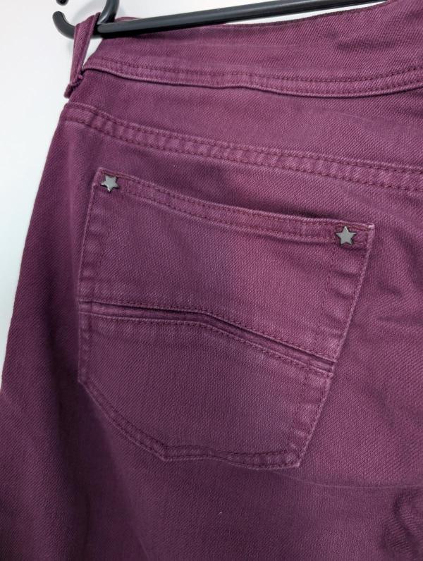 Pantaloni Armani Jeans S-M | Mov, Lungi, Talie medie, Skinny fit, Denim - Image 9
