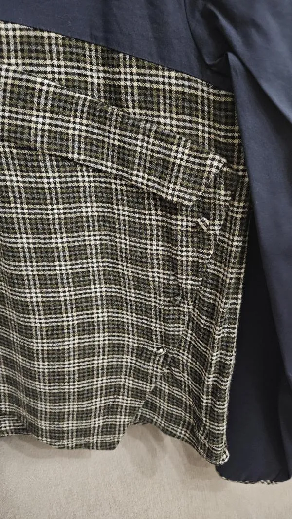 Bluză Zara S | Bleumarin, Normal, Bumbac - Image 6