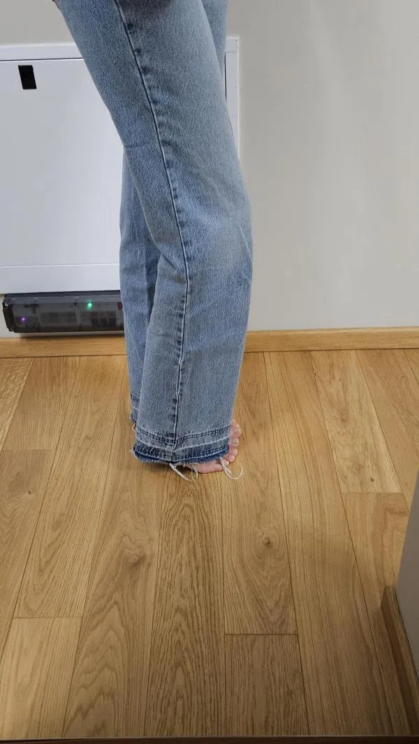 Blugi Zara EU 34 | Bleu, Lungi, Talie înaltă, Bumbac - Image 7