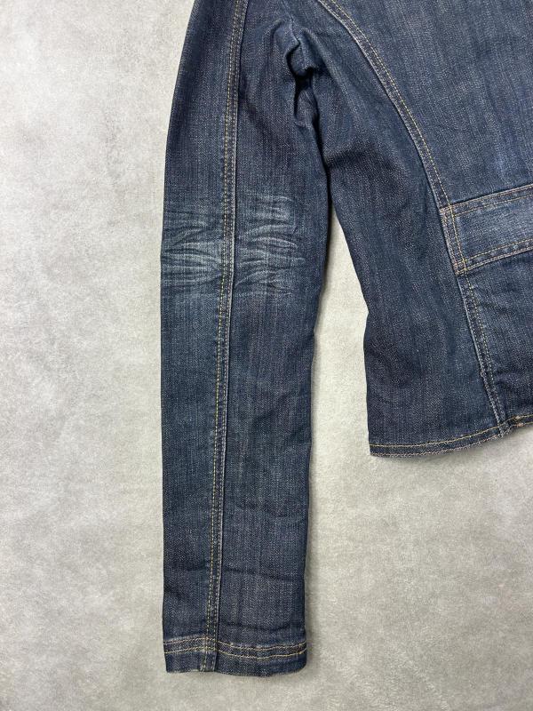 Geacă din denim Bershka L | Albastru, Fără glugă - Image 12