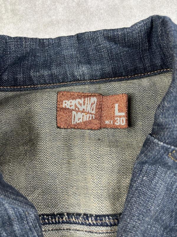 Geacă din denim Bershka L | Albastru, Fără glugă - Image 6