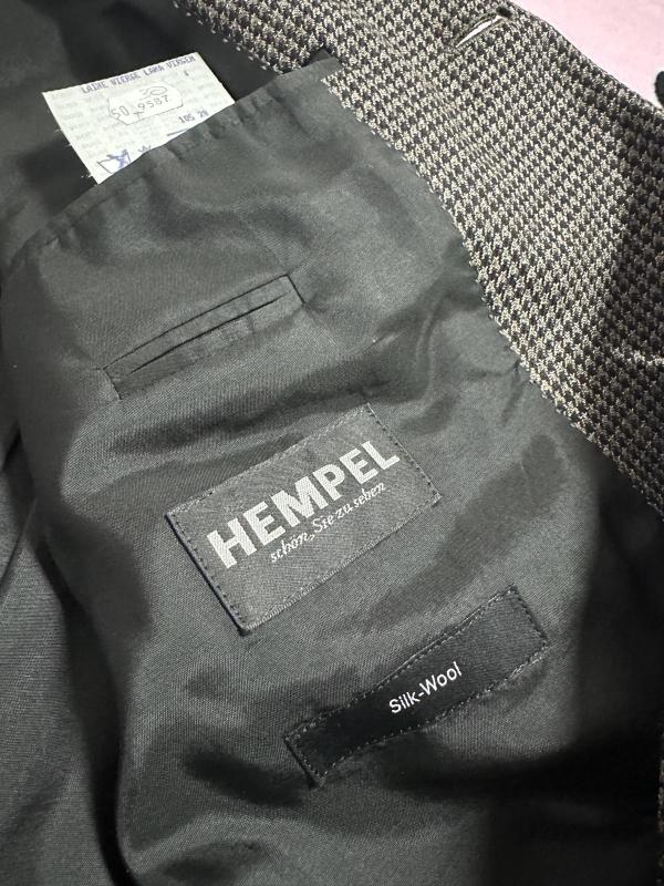 Sacou de costum Hugo Boss L | Gri, Monocrom, Lână - Image 4