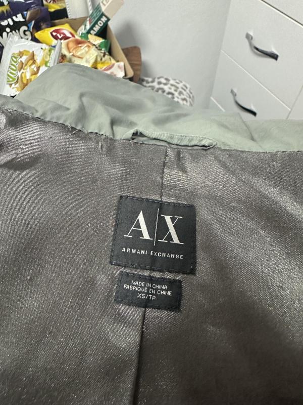Jachetă Armani Exchange XS | Gri, Poliester - Image 3