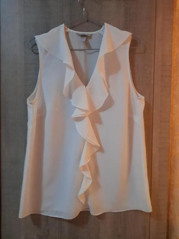 Bluză H&M EU 40 | Alb, Normal - Image 5
