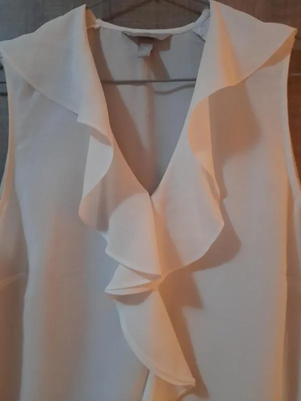 Bluză H&M EU 40 | Alb, Normal - Image 6