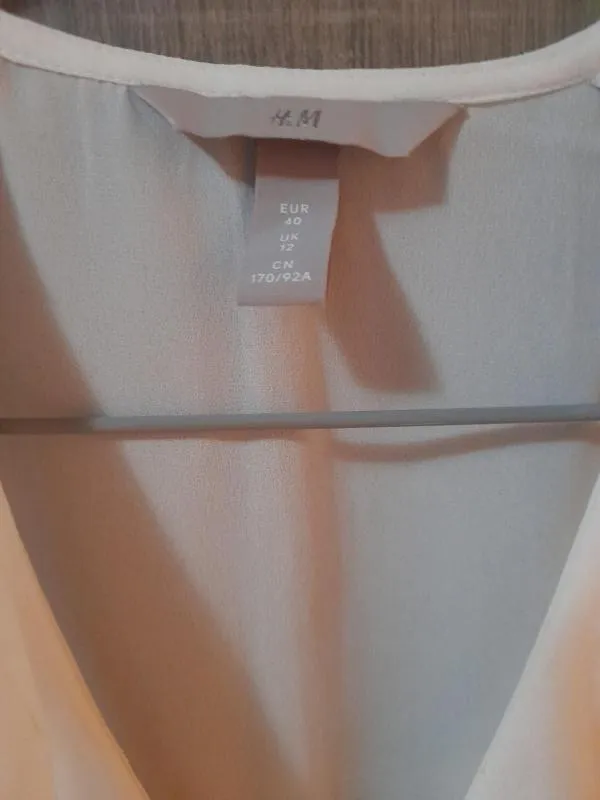 Bluză H&M EU 40 | Alb, Normal - Image 7