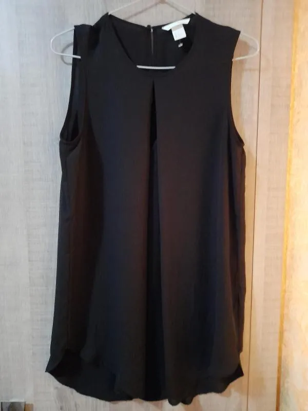 Bluză H&M EU 36 | Negru, Normal, Fără mâneci - Image 2