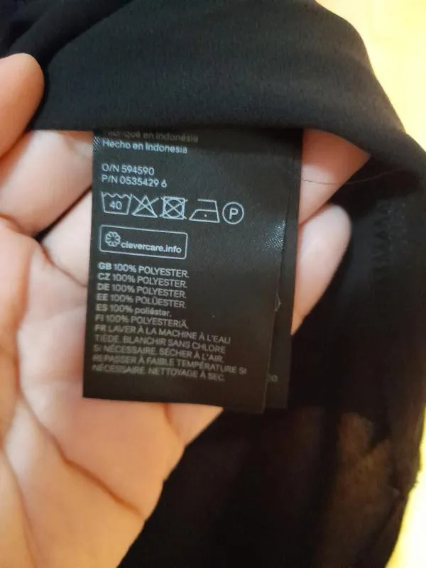 Bluză H&M EU 36 | Negru, Normal, Fără mâneci - Image 6