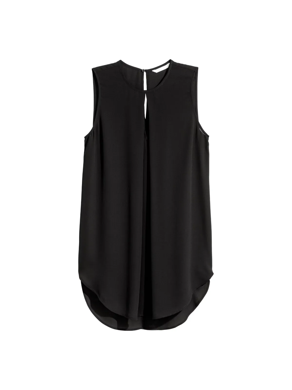 Bluză H&M EU 36 | Negru, Normal, Fără mâneci