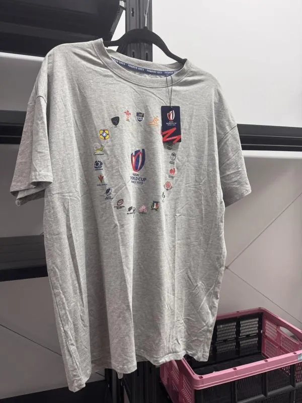 Tricou sport XL | Gri, Bumbac - Image 2