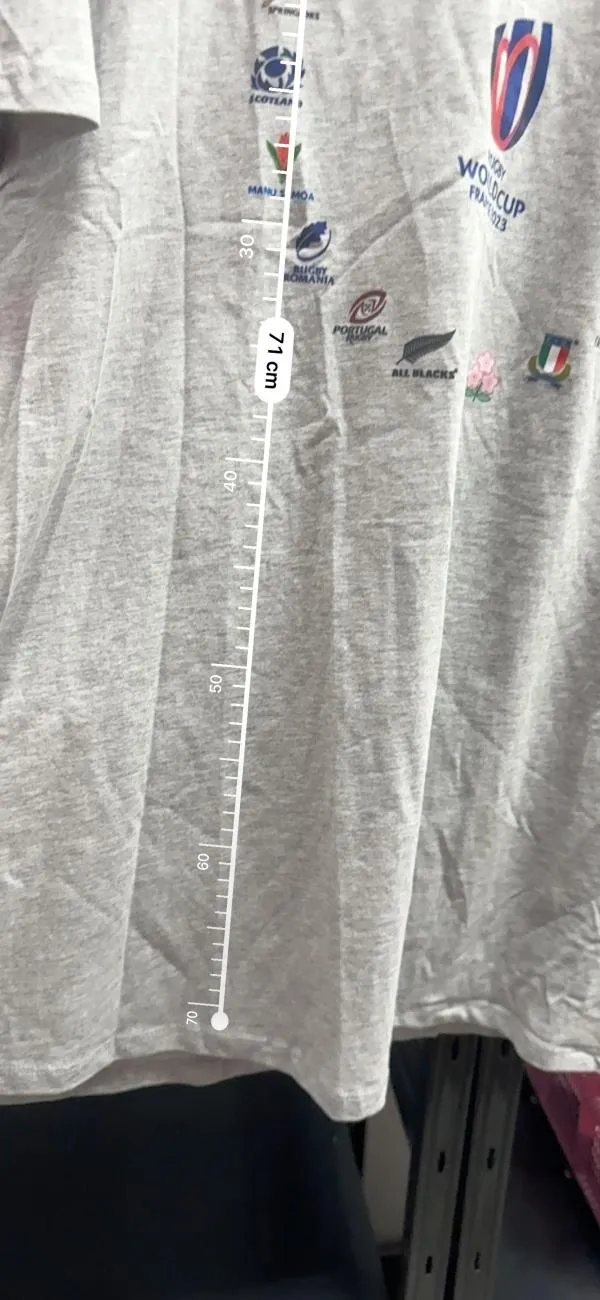 Tricou sport XL | Gri, Bumbac - Image 5
