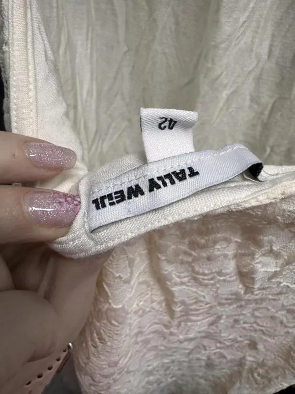 Rochie de vară TALLY WEIJL EU 38 | Bej, Mini, Fără mâneci, Cu decupaje, Poliester - Image 4