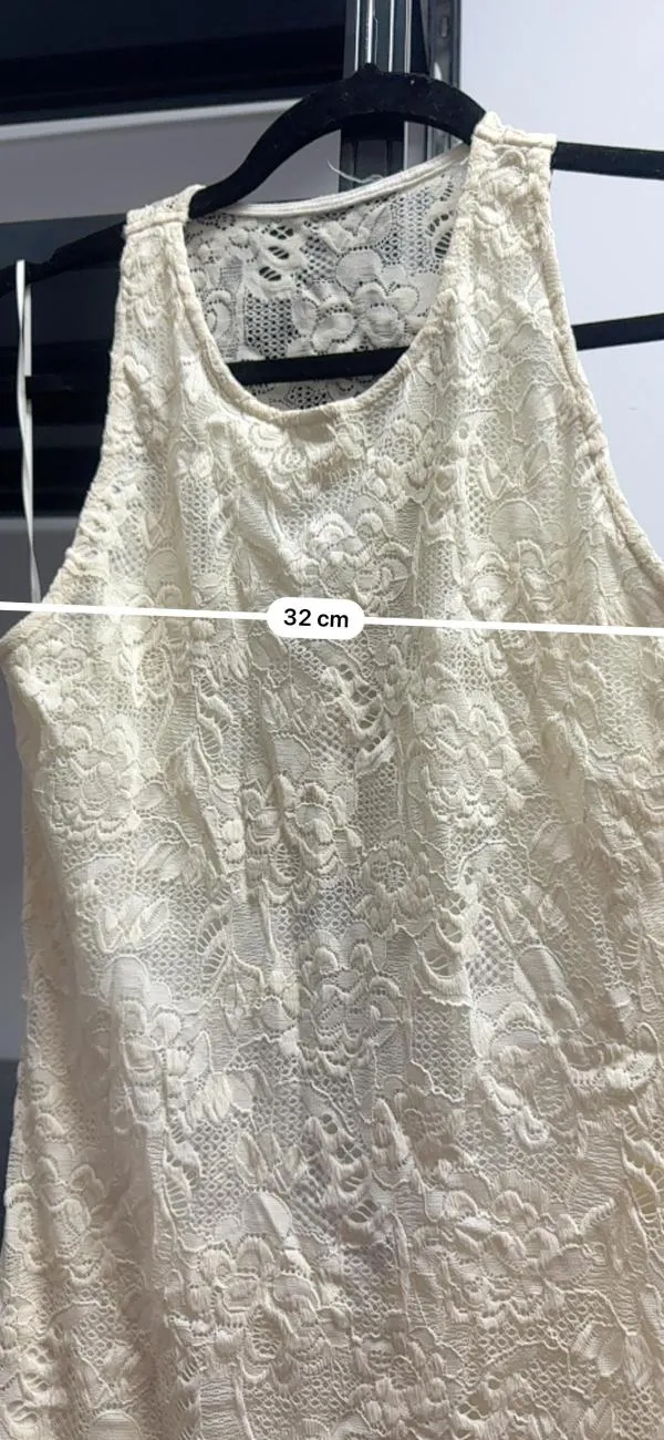 Rochie de vară TALLY WEIJL EU 38 | Bej, Mini, Fără mâneci, Cu decupaje, Poliester - Image 5