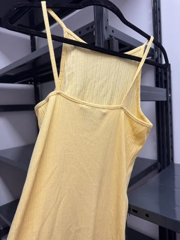 Rochie mulată New Look EU 36 | Galben, Midi, Bretele subțiri, Poliester - Image 3