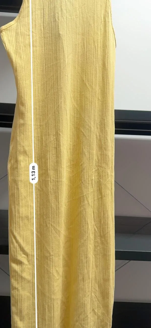 Rochie mulată New Look EU 36 | Galben, Midi, Bretele subțiri, Poliester - Image 6