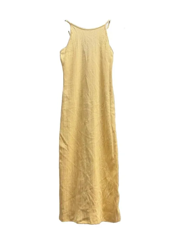 Rochie mulată New Look EU 36 | Galben, Midi, Bretele subțiri, Poliester