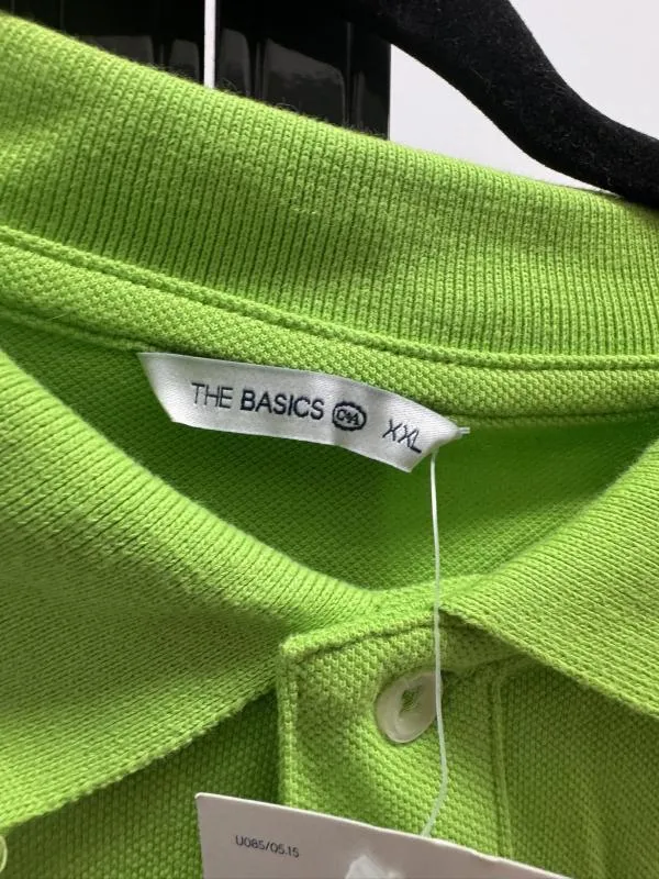 Tricou polo C&A XXL | Verde lime, Bumbac - Image 3