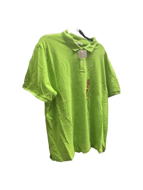 Tricou polo C&A XXL | Verde lime, Bumbac