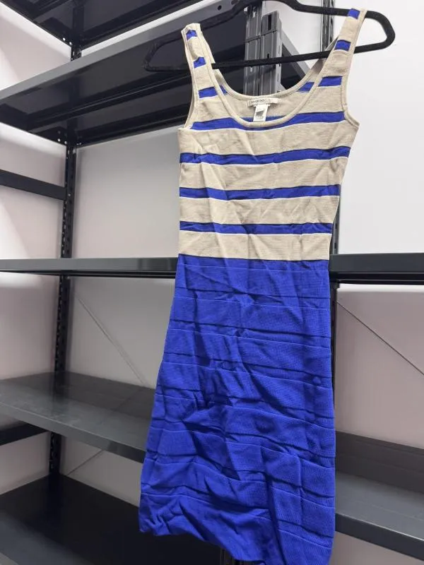 Rochie mulată Mango EU 36 | Multicolor, Mini, Fără mâneci, Dungi, Acrilic - Image 2