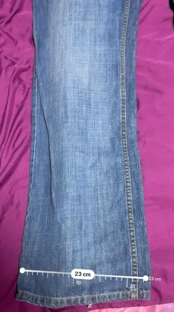 Blugi EU 52 | Albastru, Talie medie, Regular (Standard) fit, Bumbac - Image 4