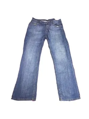 Blugi EU 52 | Albastru, Talie medie, Regular (Standard) fit, Bumbac