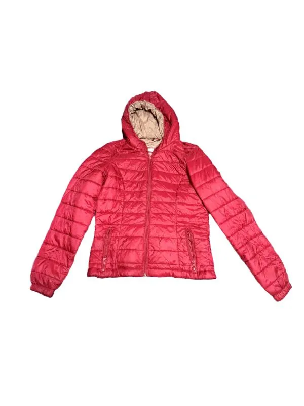 Geacă matlasată BLUE MOTION EU 36 | Burgundy, Cu glugă, Poliester