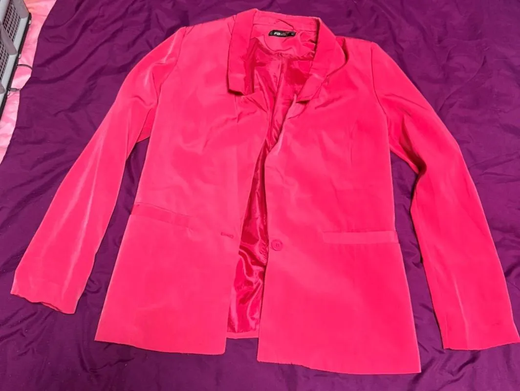 Blazer FB Sister EU 38 | Roșu, Fără glugă, Poliester - Image 2