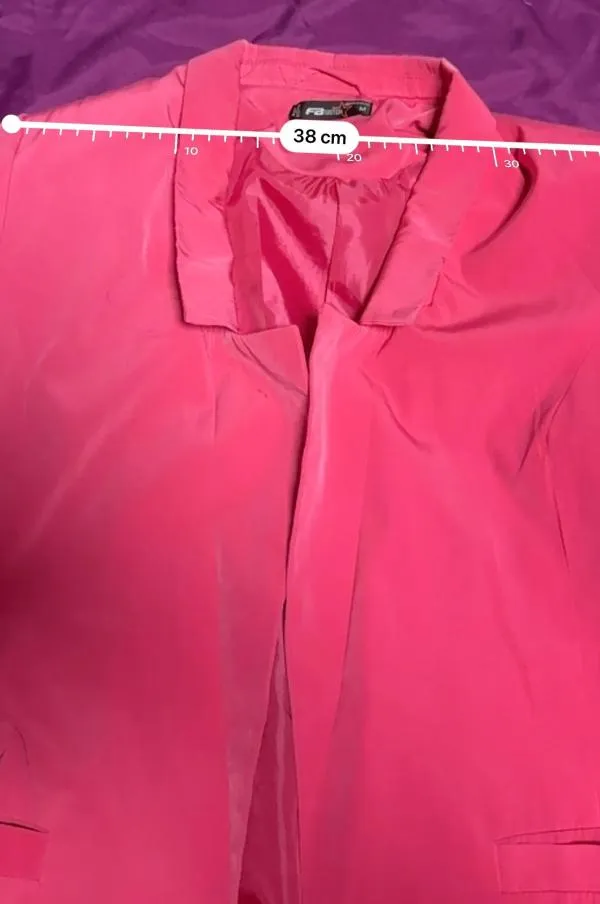 Blazer FB Sister EU 38 | Roșu, Fără glugă, Poliester - Image 6