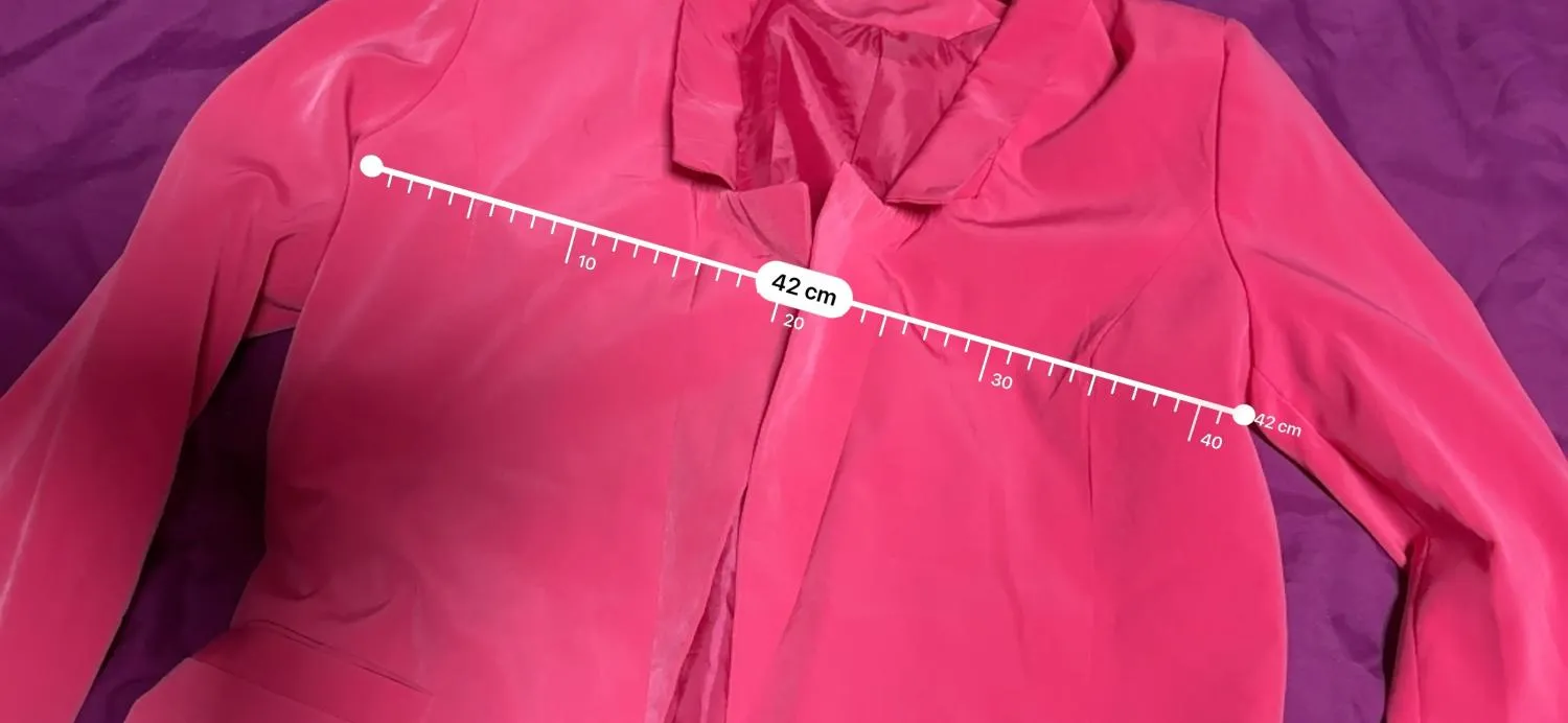 Blazer FB Sister EU 38 | Roșu, Fără glugă, Poliester - Image 7