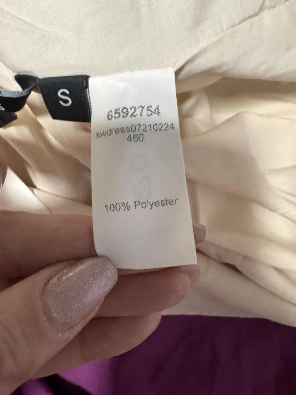 Rochie casual Shein EU 36 | Bej, Midi, Mânecă scurtă, Franjuri, Poliester - Image 12